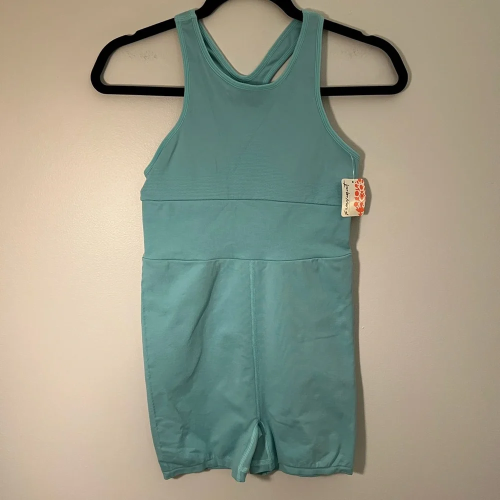 NWT Free People FP Movement “Every Single Time” Runsie Size M-L - Picture 3 of 7